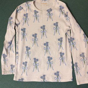 Mini Rodini Winterflowers Long Sleeve Tee 8-9yr
